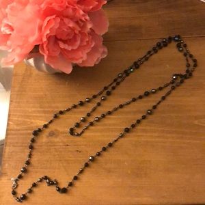 Premier Long Black Necklace/Bracelet